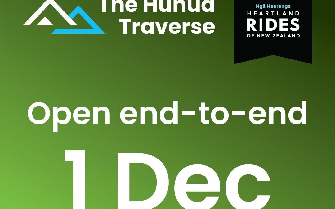 Hūnua Traverse to open 1 December